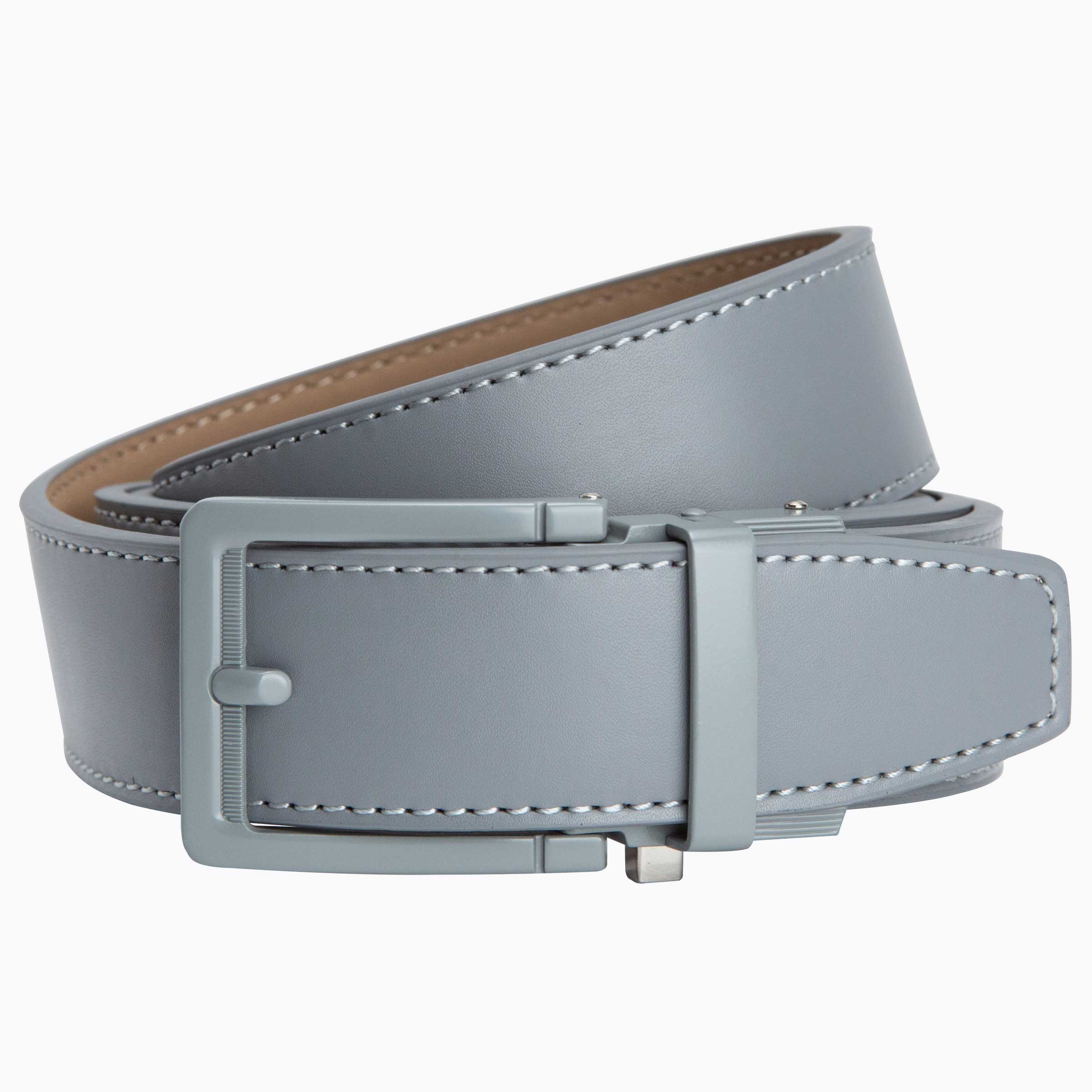 Ace Grey Golf Ratchet Belt 1.38