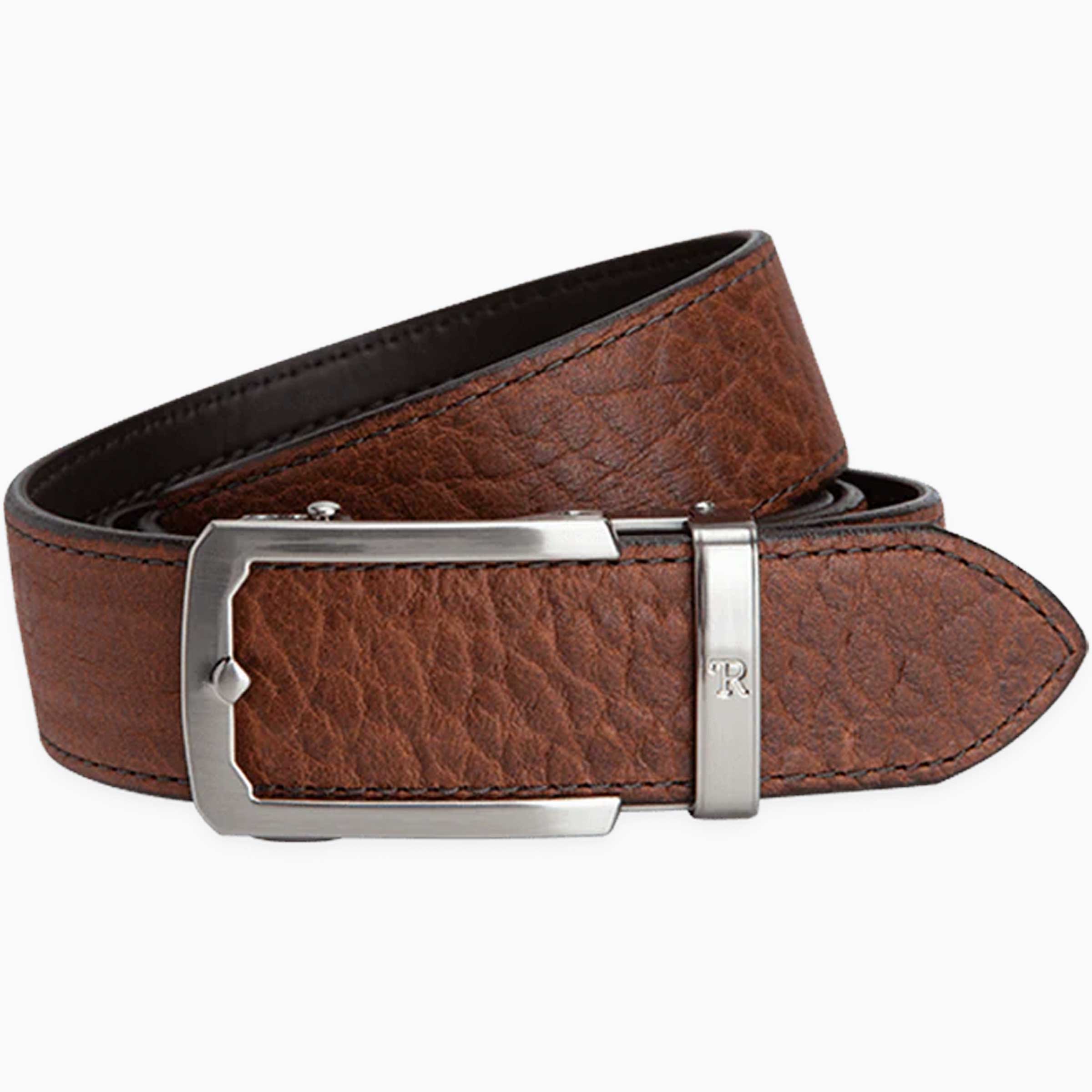 Bison Cognac 1 1 2 Strap Luxury Men s Belt Nexbelt