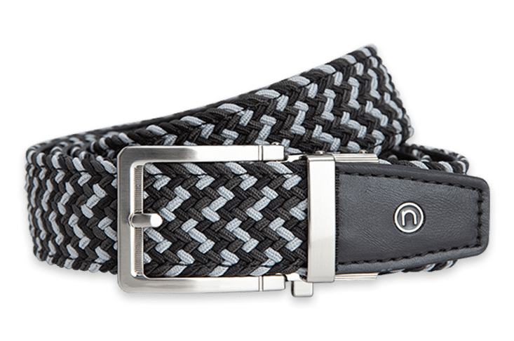 Braided Charcoal Belt