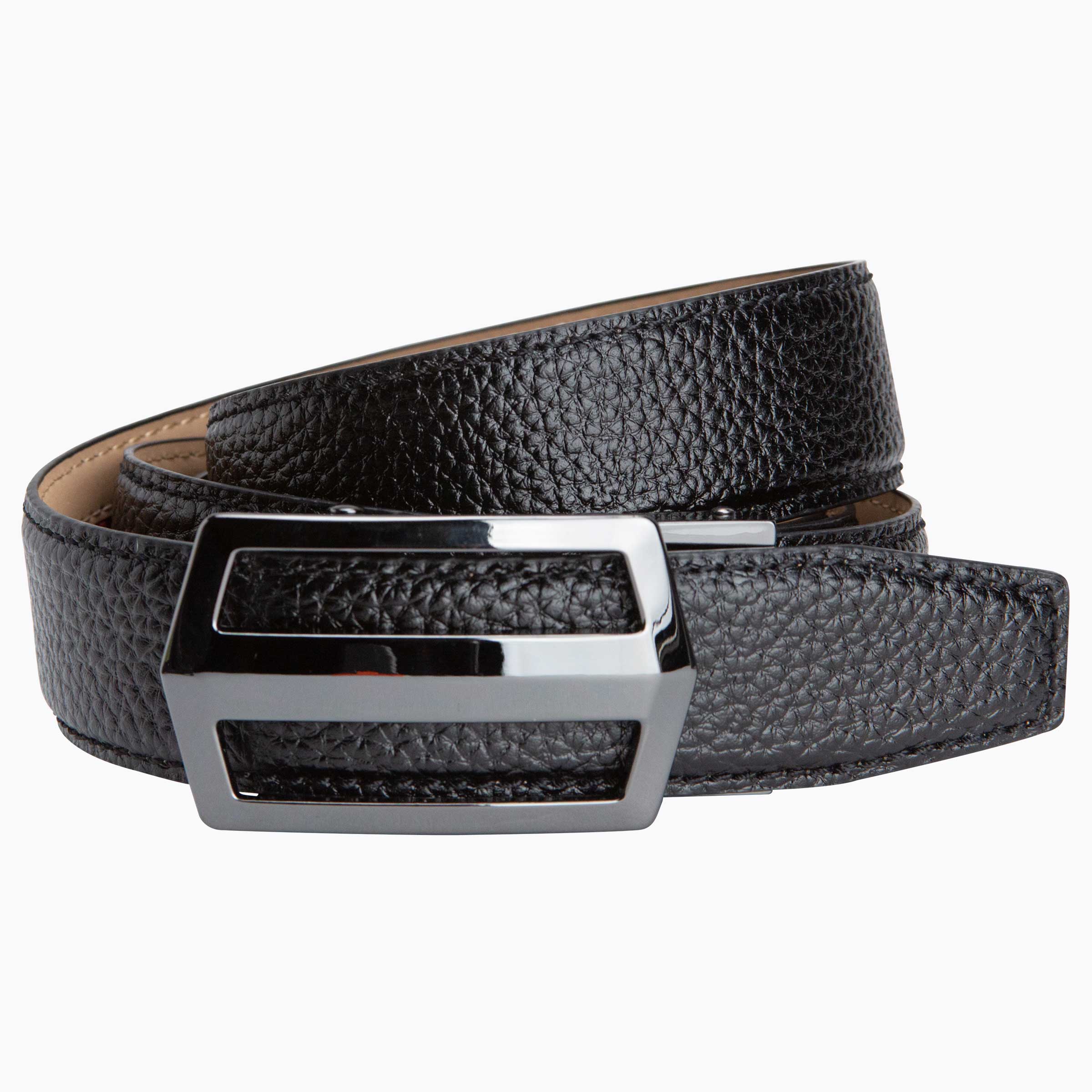 Classic Pitch Black Golf Ratchet Belt 1.38" [35mm]