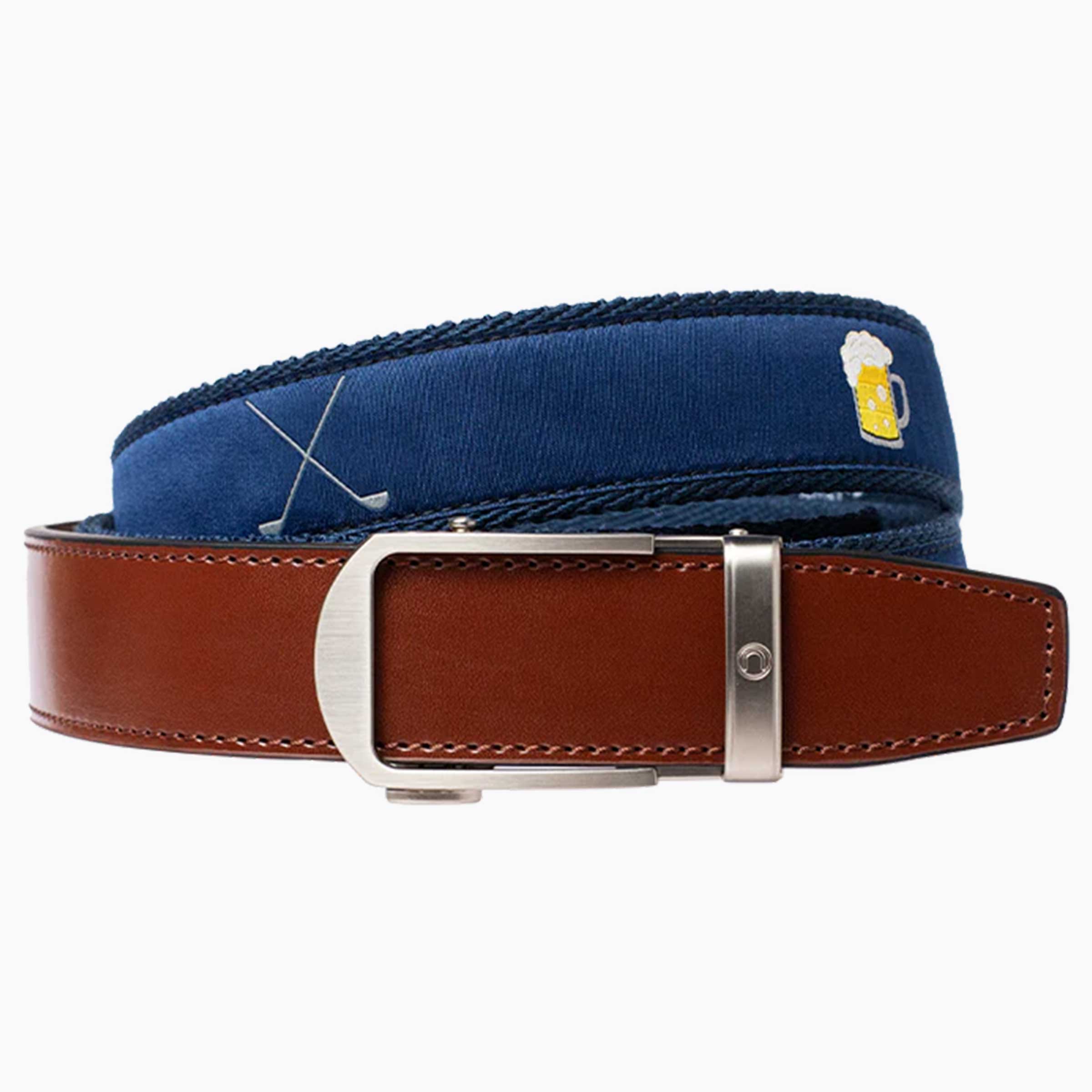 Men s Casual Ribbon Belt Hampton Ratchet Series Nexbelt