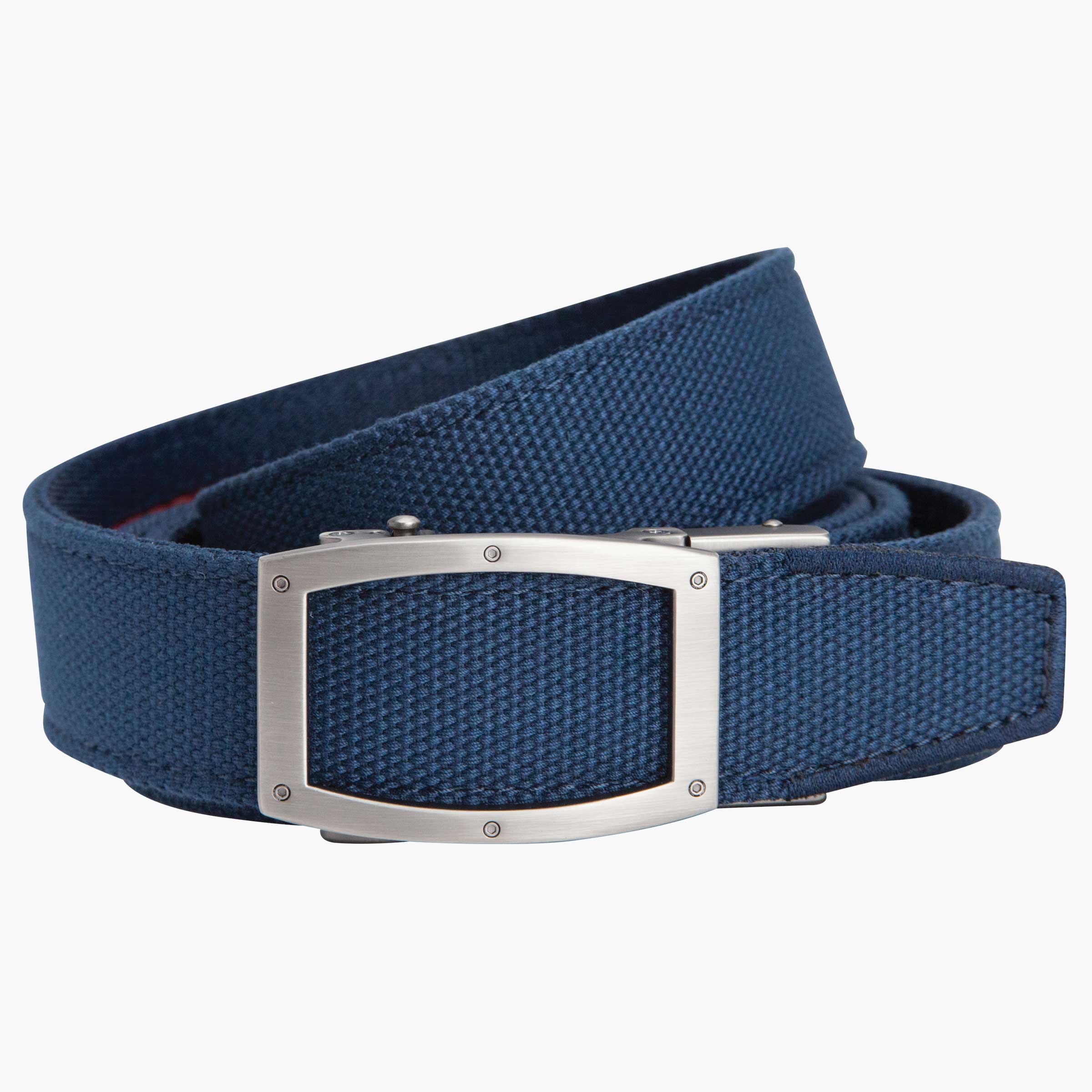 Newport Navy Golf Ratchet Belt 1.38 35mm