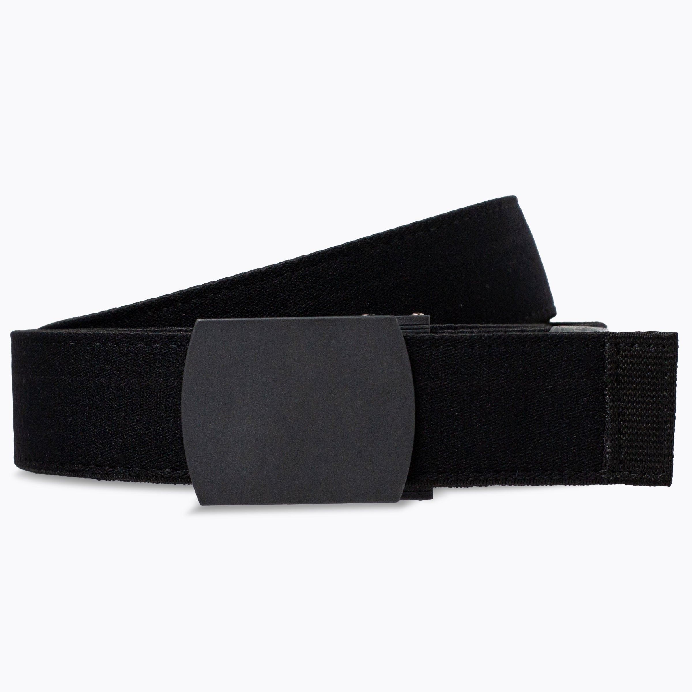 Explorer Smooth Black Ratchet Belt 1.38" [35mm]