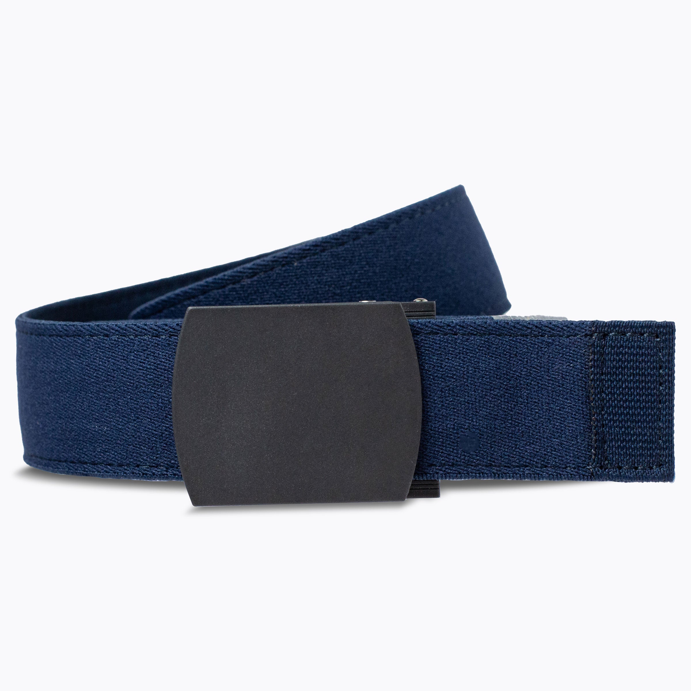 Explorer Smooth Navy Ratchet Belt 1.38" [35mm]