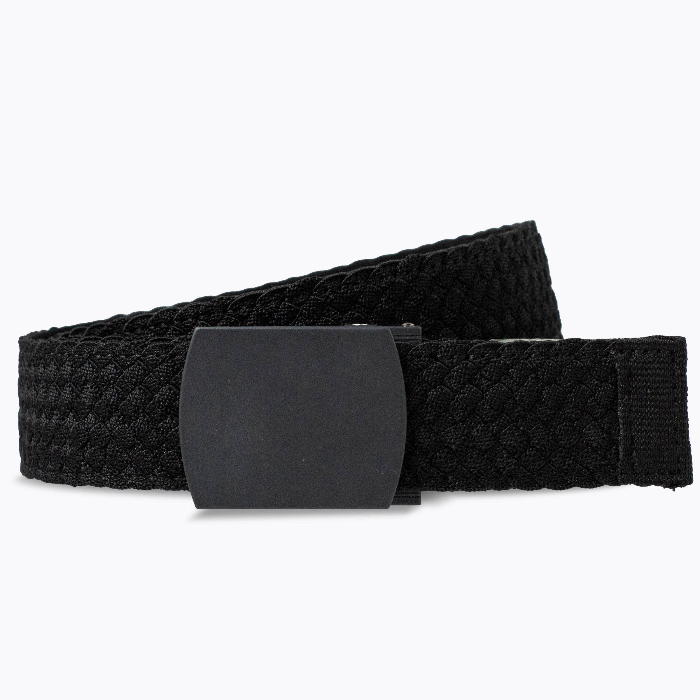 Explorer Braided Black Ratchet Belt 1.38" [35mm]