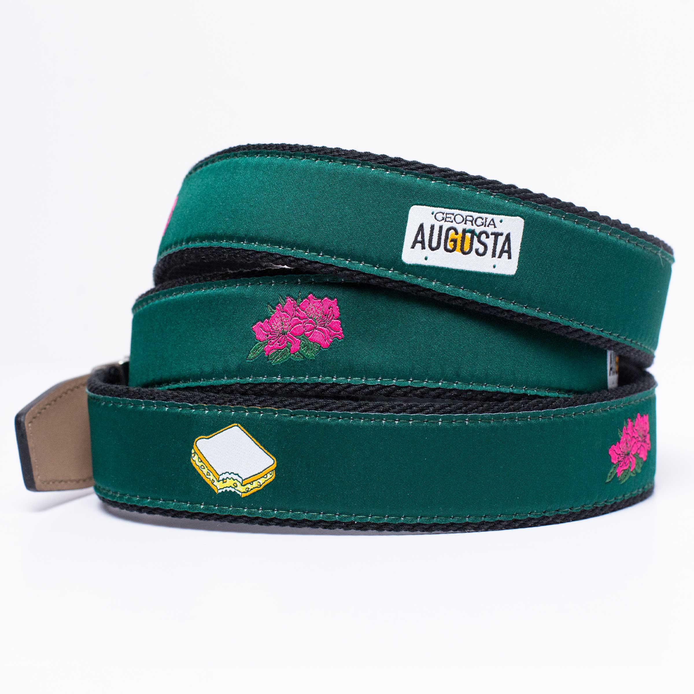 Hampton Augusta Golf Ribbon Ratchet Belt 1.38" [35mm]