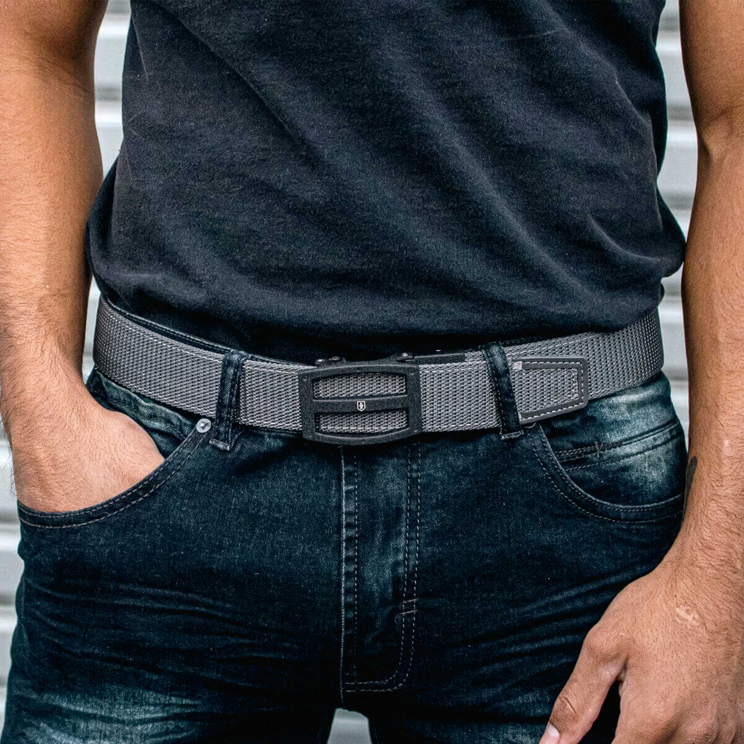 WPS Titan Grey EDC Ratchet Belt 1.5" [38mm]