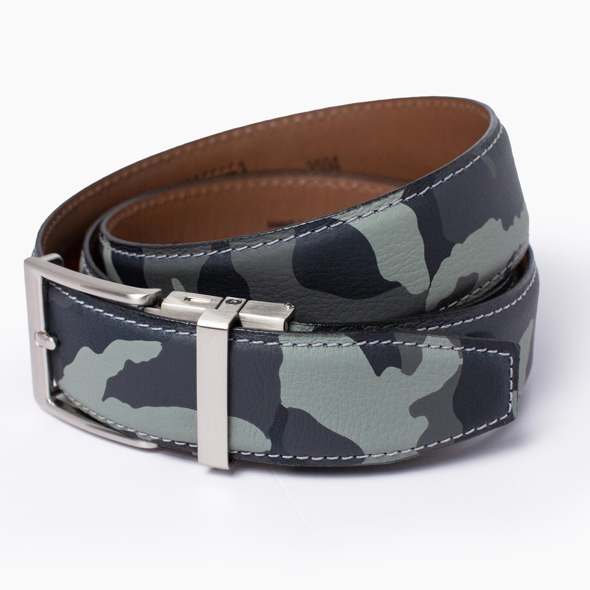 Pebble Grain Camo Ratchet Belt 1.575" [40mm]