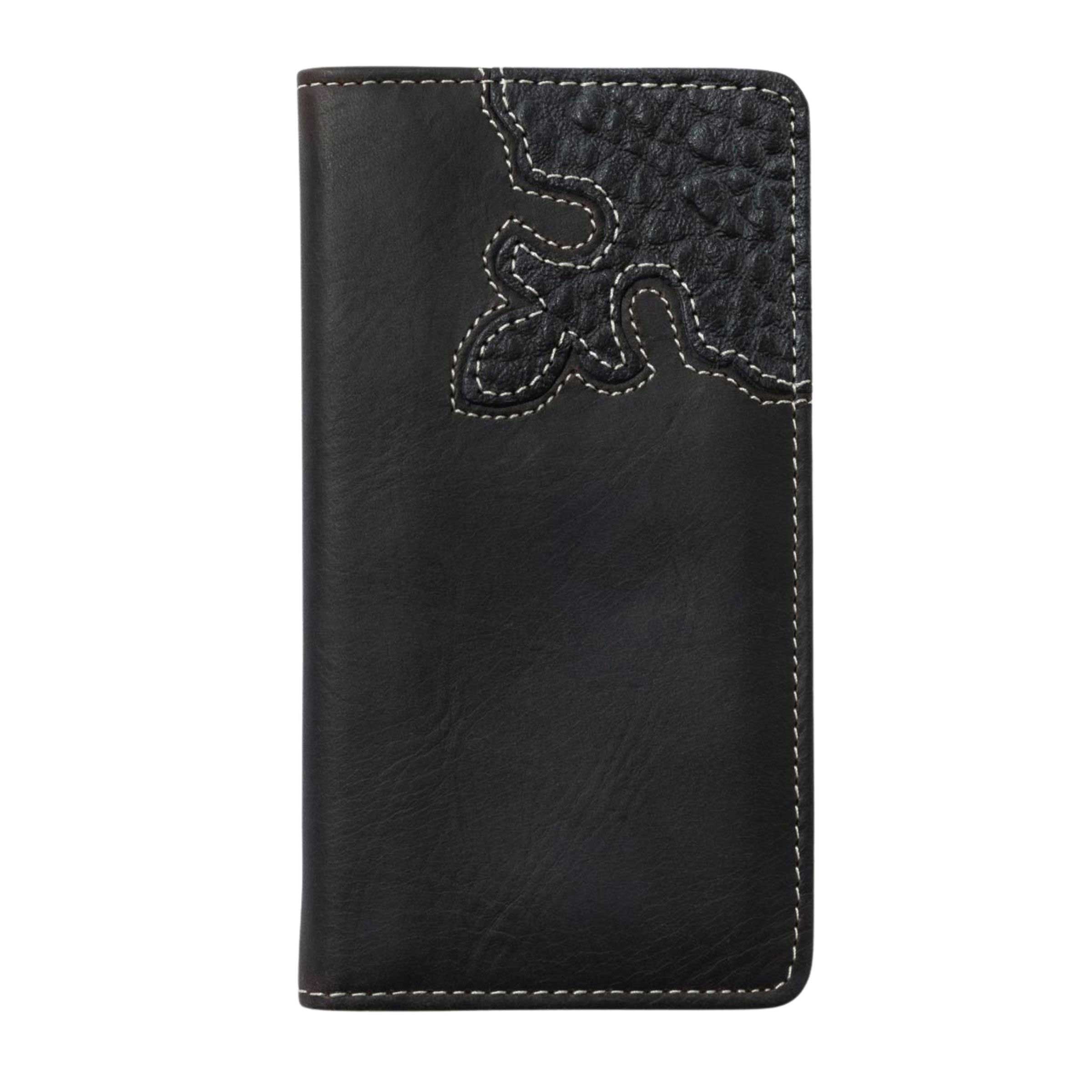 Bison Rodeo Chocolate Wallet