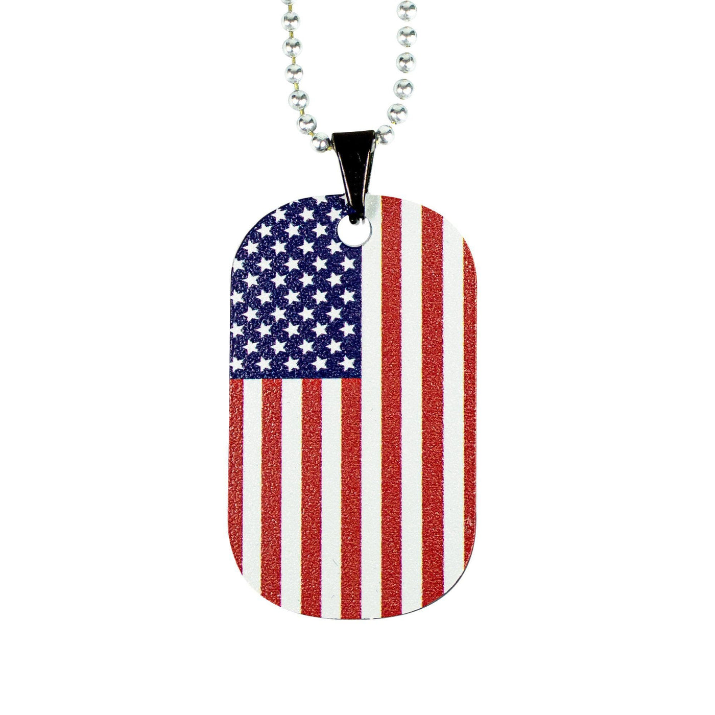 Pickering skuffe Bred rækkevidde Color Series USA Flag Bag Tag / Dog Tag – Nexbelt